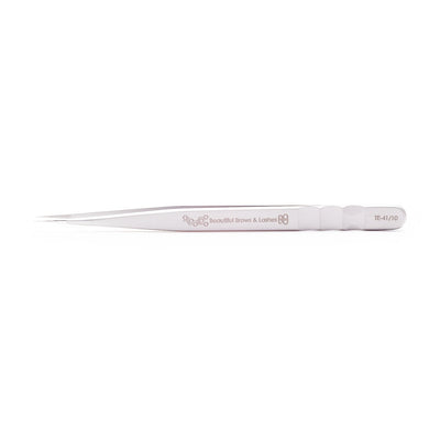 ТE-41/10	Professional Eyelash tweezer EXPERT 41 TYPE 10 (Ισια)