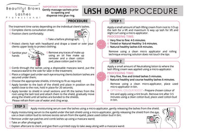 Lash &amp; Brow Bomb - Step 1 Lifting Cream