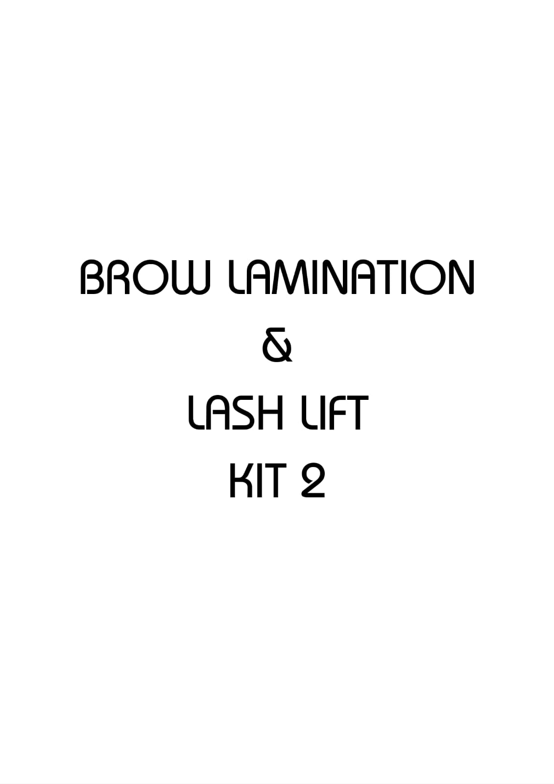 BROW LIFT & LASH LIFT